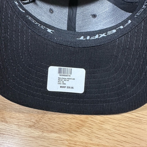 Travis Mathew Golf Baseball Hat Snapback Flex Black And Gray  NWT Nightjar - Picture 7 of 8